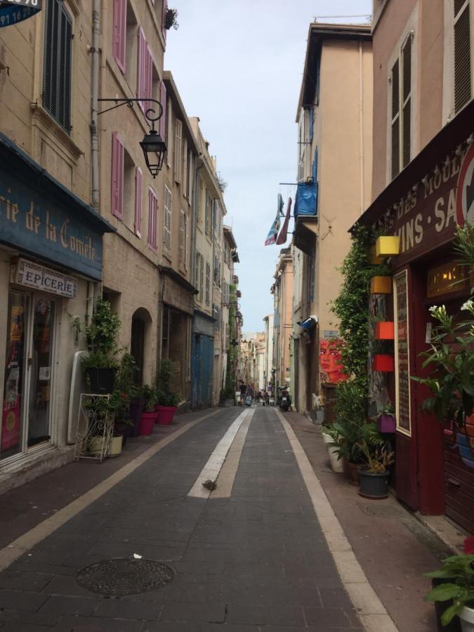 Chaleureux Appartement Au Coeur Du Panier Marseille Exteriér fotografie